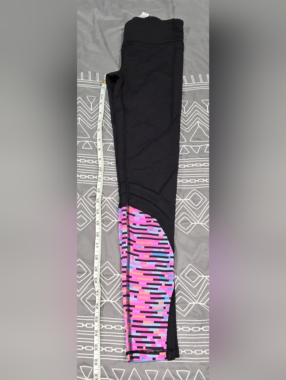 Ivivva Girls High Waisted Leggings Size 10 Youth - Picture 3 of 7